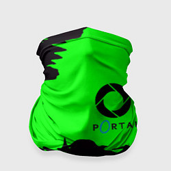 Бандана Portal черный дым