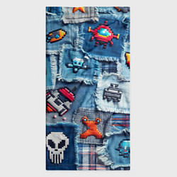 Бандана-труба Пиксельный космос, цвет: 3D-принт — фото 2