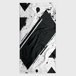 Бандана-труба Color black white, цвет: 3D-принт — фото 2
