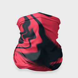 Бандана Color black red