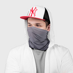 Бандана-труба Color black grey, цвет: 3D-принт — фото 2