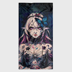 Бандана-труба Кастория дарк реализм, цвет: 3D-принт — фото 2