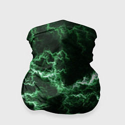 Бандана-труба Lightning green line, цвет: 3D-принт