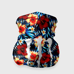 Бандана Monster energy flower steel