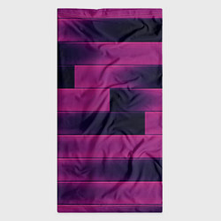 Бандана-труба Color pink square, цвет: 3D-принт — фото 2