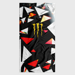 Бандана-труба Monster energy геометрия, цвет: 3D-принт — фото 2