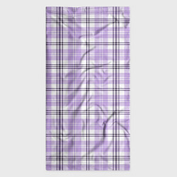 Бандана-труба Checkered light purple, цвет: 3D-принт — фото 2
