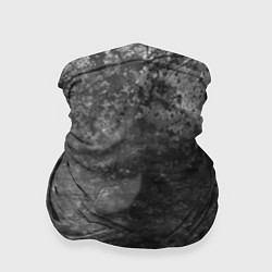 Бандана Абстракция - grey and white wall with cracks