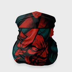 Бандана-труба Демоны Oni - нейроарт, цвет: 3D-принт