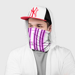 Бандана-труба Neon pink, цвет: 3D-принт — фото 2