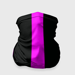 Бандана Color black pink lines