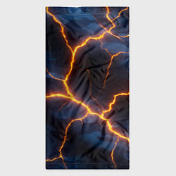 Бандана-труба Молния на камуфляжной текстуре, цвет: 3D-принт — фото 2