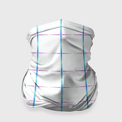 Бандана Color white blue stripes