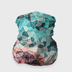 Бандана-труба Мозаика воспоминаний - текстура, цвет: 3D-принт