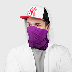 Бандана-труба Purple gradient, цвет: 3D-принт — фото 2