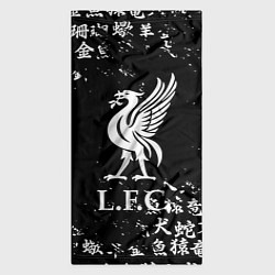 Бандана-труба Ливерпуль японские символы, цвет: 3D-принт — фото 2
