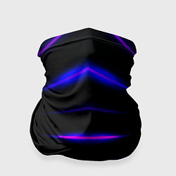 Бандана Color black neon stripes