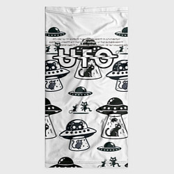 Бандана-труба UFO и котики, цвет: 3D-принт — фото 2