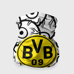 Бандана-труба Borussia глаза текстура, цвет: 3D-принт