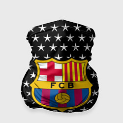 Бандана-труба Barcelona звезды, цвет: 3D-принт