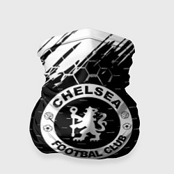 Бандана Chelsea штрихи красок текстура
