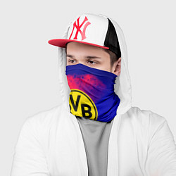 Бандана-труба Borussia космические краски, цвет: 3D-принт — фото 2