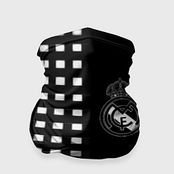 Бандана-труба Real Madrid клетка, цвет: 3D-принт