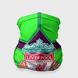 Бандана-труба Liverpool геометрия текстура спорт, цвет: 3D-принт
