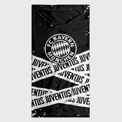 Бандана-труба Бавария Мюнхен x Ювентус, цвет: 3D-принт — фото 2