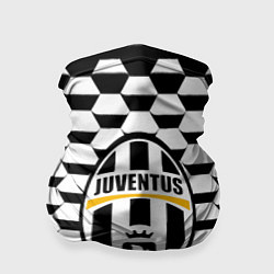 Бандана Juventus геометрия черно белая