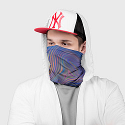 Бандана-труба Абстрактная рябь, цвет: 3D-принт — фото 2