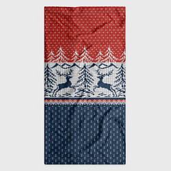 Бандана-труба Вязаный узор с оленями, цвет: 3D-принт — фото 2