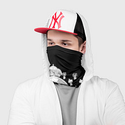 Бандана-труба Реал Мадрид люди краски, цвет: 3D-принт — фото 2