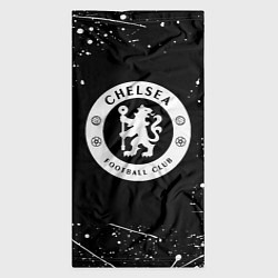 Бандана-труба Челси белые краски всплеск, цвет: 3D-принт — фото 2