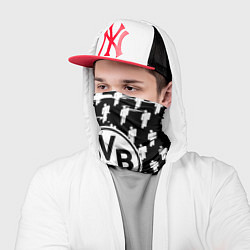 Бандана-труба Borussia люди краски, цвет: 3D-принт — фото 2