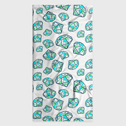 Бандана-труба Бриллианты, цвет: 3D-принт — фото 2