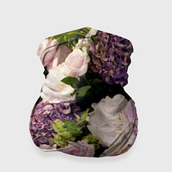 Бандана-труба Весенние цветы, цвет: 3D-принт