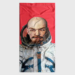 Бандана-труба Ленин космонавт, цвет: 3D-принт — фото 2