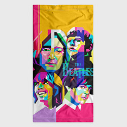 Бандана-труба The Beatles: Poly-art, цвет: 3D-принт — фото 2