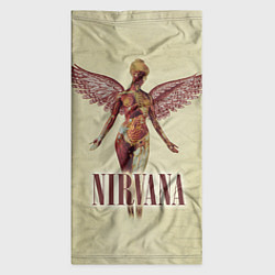 Бандана-труба Nirvana Angel, цвет: 3D-принт — фото 2