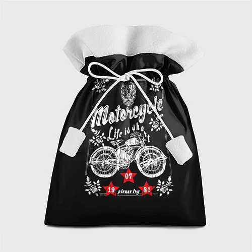 Подарочный мешок Moto t-shirt 2 / 3D-принт – фото 1