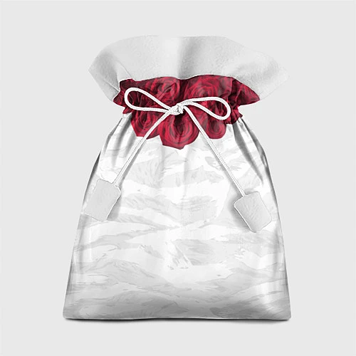 Подарочный мешок Roses White / 3D-принт – фото 1