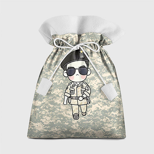 Подарочный мешок Song Joong Ki: Camo / 3D-принт – фото 1