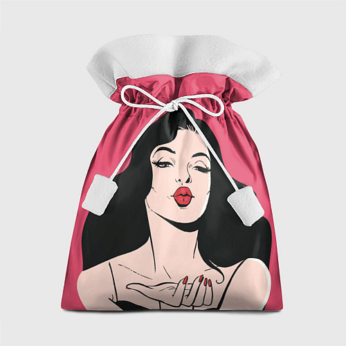 Подарочный мешок Воздушный поцелуй / 3D-принт – фото 1