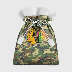 Мешок для подарков Blackhawks Camouflage, цвет: 3D-принт