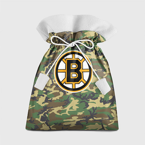 Подарочный мешок Bruins Camouflage / 3D-принт – фото 1
