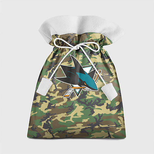 Подарочный мешок Sharks Camouflage / 3D-принт – фото 1