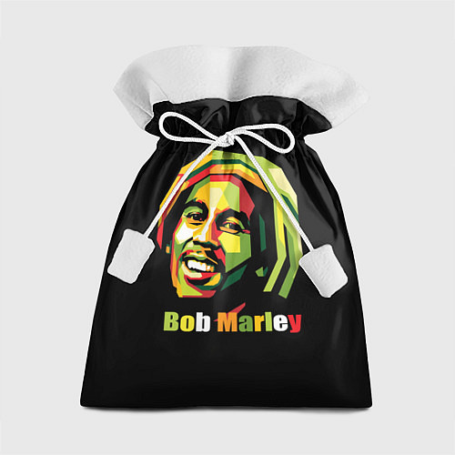 Подарочный мешок Bob Marley Smile / 3D-принт – фото 1