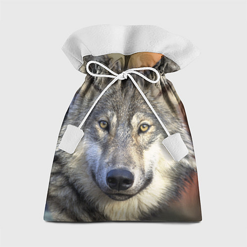 Подарочный мешок Улыбка волка / 3D-принт – фото 1