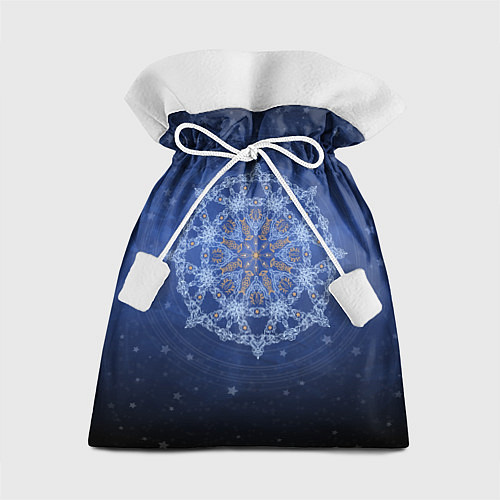 Подарочный мешок Снежинка / 3D-принт – фото 1